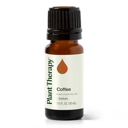 Plant Therapy Coffee Essential Oil 100% Pure, Undiluted, Natural Aromatherapy, Therapeutic Grade 10 mL (1/3 oz)