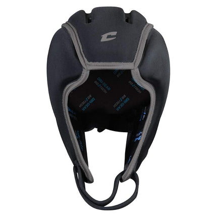 Champro Casco Protector Suave Serie 7 Negro/Gris Pequeño