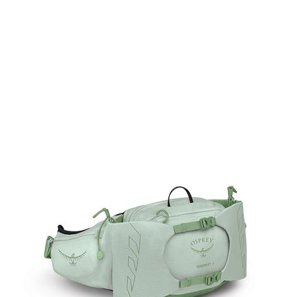 Osprey Riñonera de senderismo Tempest 6 para mujer, verde menta helado/botánica, talla única