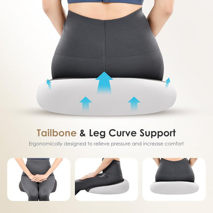 FLORICH Seat Cushion and Lumbar Support Pillow