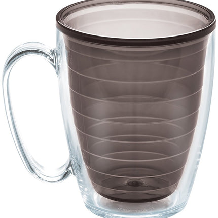 Vaso de viaje Tervis de doble pared con aislamiento, transparente y colorido, hecho en EE. UU., mantiene las bebidas frías y calientes, taza de 473 ml, cuarzo