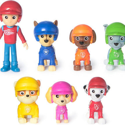 Paw Patrol Rescue Wheels 7-Piece Collectible Action Figure Gift Pack