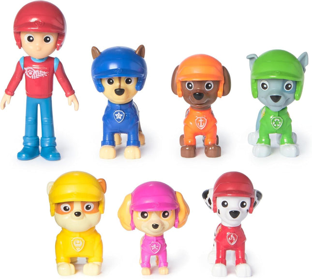 Paw Patrol Rescue Wheels 7-Piece Collectible Action Figure Gift Pack