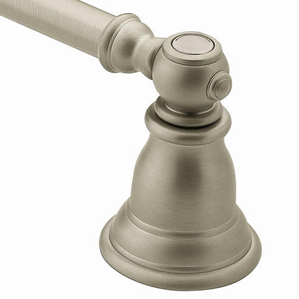 Moen YB5418BN Kingsley 18 in. Towel Bar, Brushed Nickel