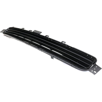 Bumper Grille For 2014-2015 Infiniti Q50 Center Textured Black Plastic