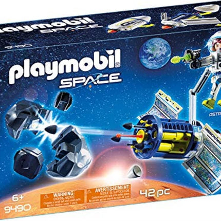 Playmobil 9490 Space Satellite Meteoroid Laser wit