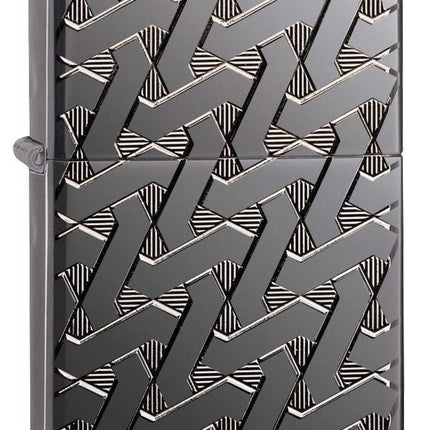 Zippo Black Ice Mesh Armor Lighter