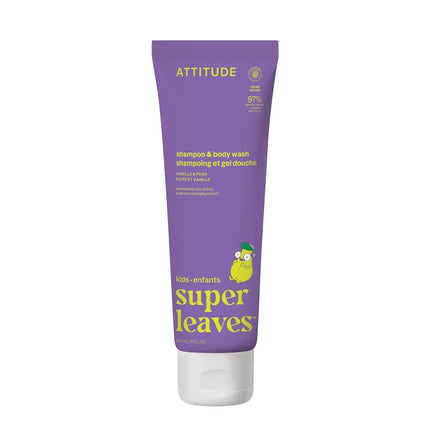 ATTITUDE 2-in-1 Shampoo and Shower Gel for Kids, D