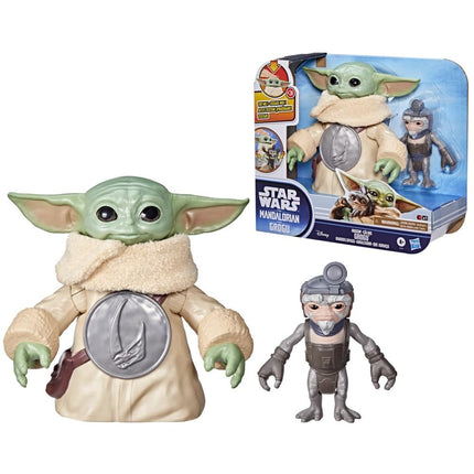 Star Wars Huggin' Grogu 16.5-cm Electronic Action Figure & Anzellan, Interactive Toys, The Mandalorian & Grogu Toys for Kids Ages 4+