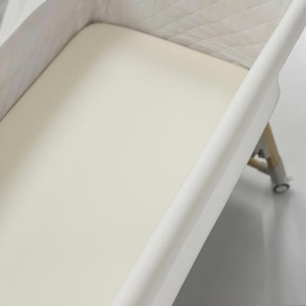 TL Care 100% Natural Cotton Value Jersey Knit Fitted Cradle Sheet, Ecru, Soft Breathable, for Boys and Girls
