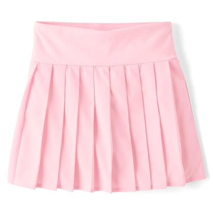 Jupes-shorts de tennis athlétiques à enfiler pour filles The Children's Place, à volants, taille XXG