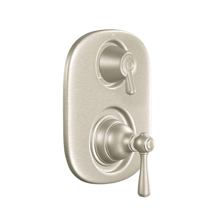 Moen T4111BN Kingsley Moentrol Shower 3-Function Integrated Diverter Trim Valve Required, Brushed Nickel, 1 Count