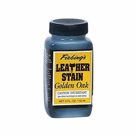 Fiebing's Leather Stain, Golden Oak, 4 oz, Oil-bas