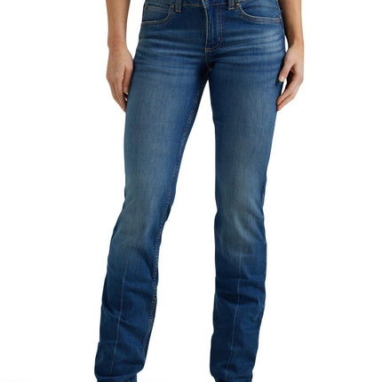 Wrangler Ladies Mae Emma Trousers Denim, Vivianna,