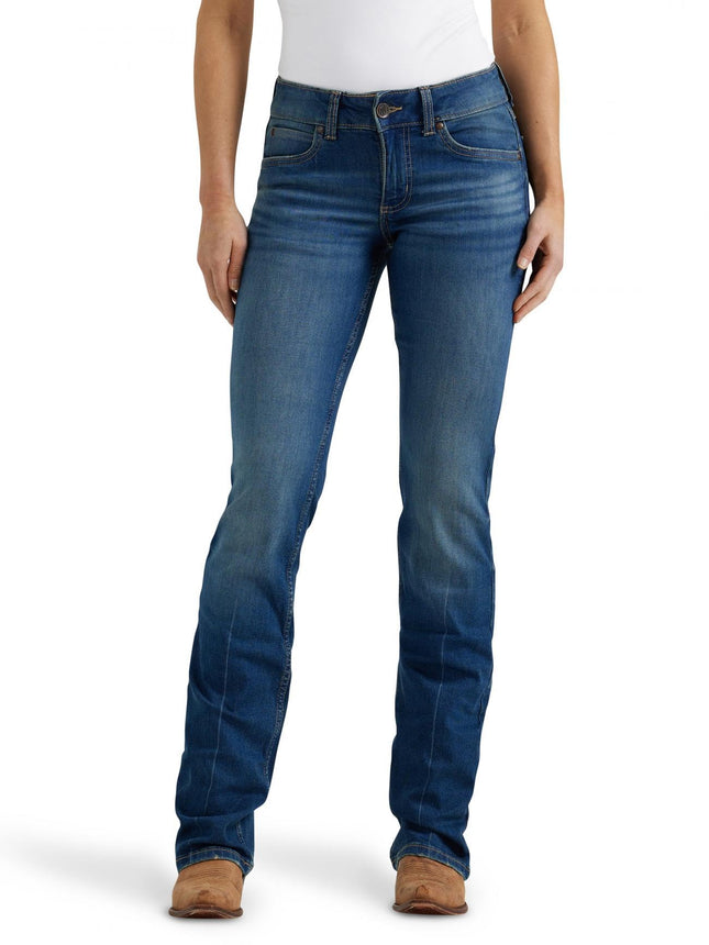 Wrangler Ladies Mae Emma Trousers Denim, Vivianna,