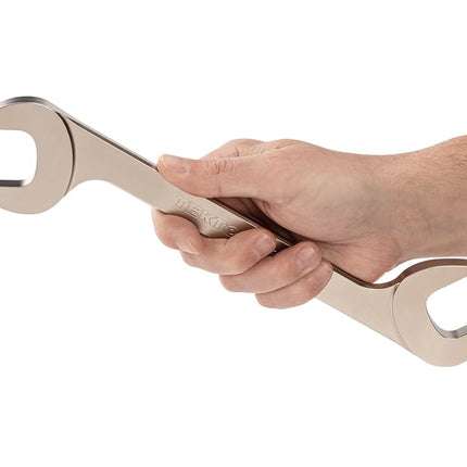 TEKTON 32 mm Angle Head Open End Wrench | WAE84232 | Made in USA