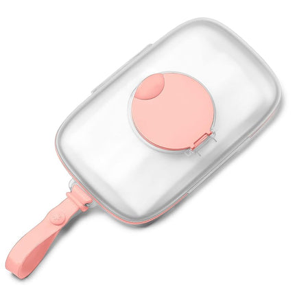 Skip Hop Grab and Go Snug Seal Wipes Case, Blush