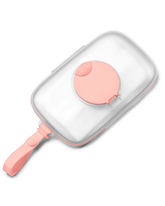 Skip Hop Grab and Go Snug Seal Wipes Case, Blush