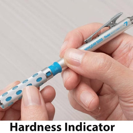 Pentel GraphGear 1000 Mechanical Pencil - Automatic Drafting Pencil - 0.7mm Lead Size - Includes 50 Lead Refills & 4 Eraser Refills