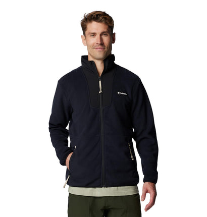 Columbia Men's Sequoia Grove Full Zip Fleece, Blac