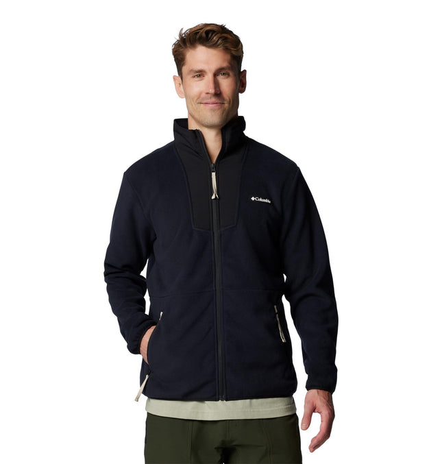Columbia Men's Sequoia Grove Full Zip Fleece, Blac