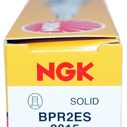 NGK 2015 BPR2ES SOLID STANDARD SPARK PLUG, 4 PACK