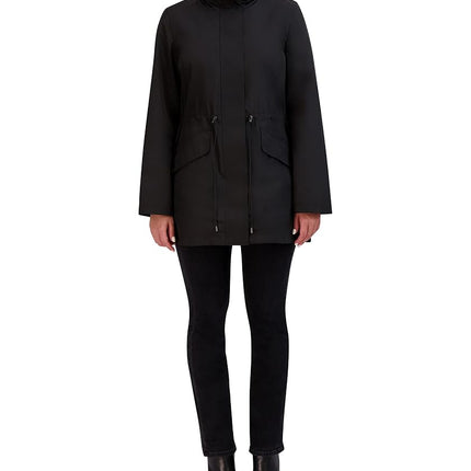 Manteau ajustable, non doublé et compressible Cole Haan pour femme, noir, M