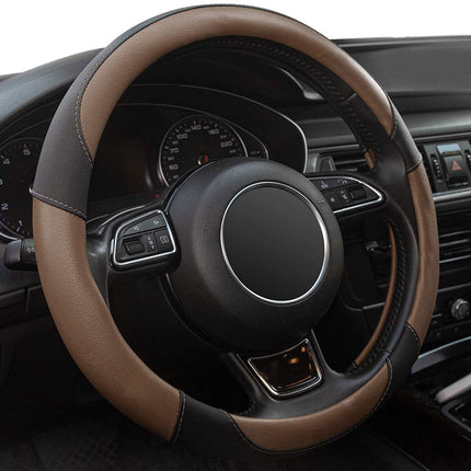 Xizopucy Steering Wheel Covers Black Universal Mic