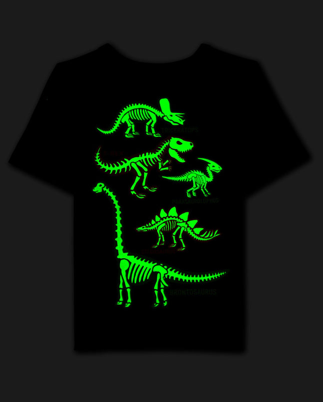 The Children's Place Baby Boys Dinos Short Sleeve Graphic T Shirt, Edu Dino/Dad Dinos/Dino Skate 3-Pack, 3T