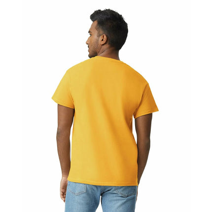 Gildan Men's Ultra Cotton T-Shirt, Style G2000, Multipack, Gold (3-Pack), S (Pack of 3)