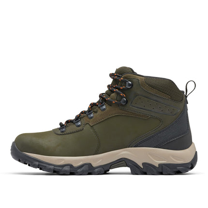 Columbia mens Newton Ridge Plus Wp, Deep Olive/Desert Sun, 11 Wide