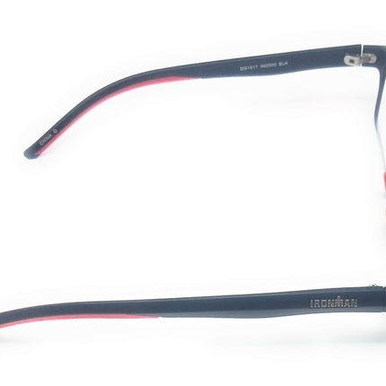 Foster Grant Ironman IronFlex Reading Glasses, Black/Red (+1.25)