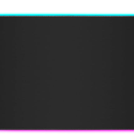 Corsair MM700 RGB Extended 3XL Cloth Gaming Mouse Pad - 1,220mm x 610mm (48” x 24”) - 360° RGB Lighting - Two USB Port Hub - Thick Rubber - Black