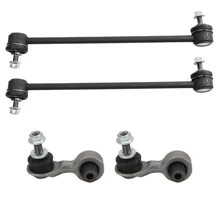 TRQ Front & Rear Sway Bar Link Set Compatible with