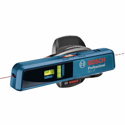 BOSCH GLL 1 P 65 Ft Line and Point Laser, Includes 2 AA Batteries & Versatile Mount