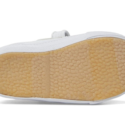 Keds Girl's Ella Mj Flowers (Toddler/Little Kid) Sneaker, White, 7 Toddler