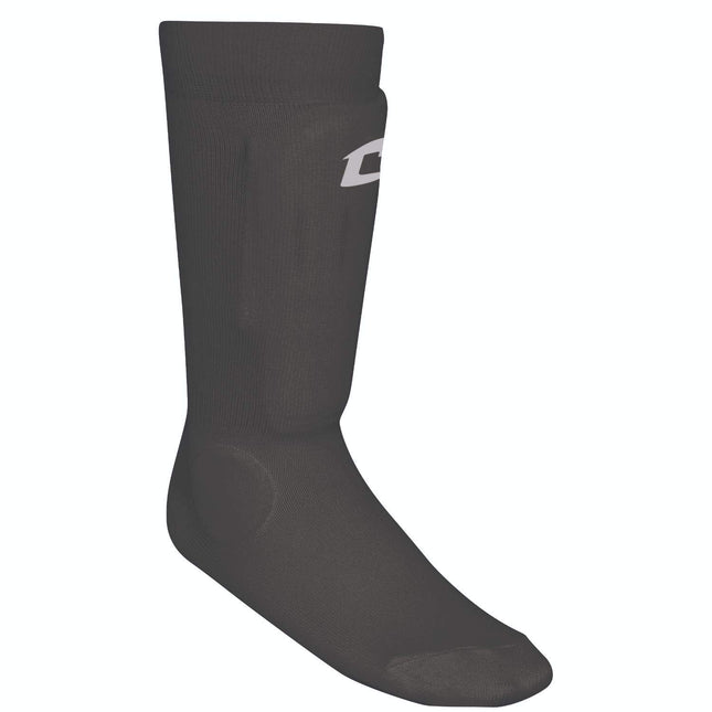 Champro Sock Style Shin Guard, Black, Medium/Large