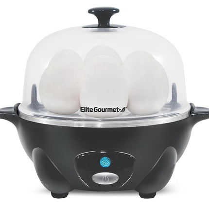 Elite Gourmet EGC710DKG Rapid Egg Cooker, 7 Easy-T