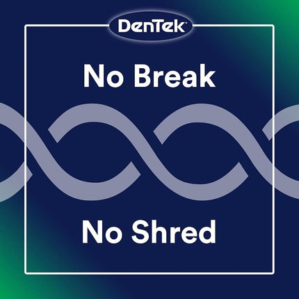 DenTek Triple Clean Advanced Clean Floss Picks, No Break & No Shred Floss, 90 Count, 6 Pack