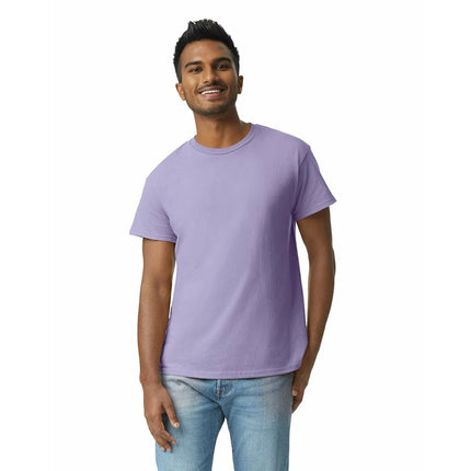 Gildan Men's Ultra Cotton T-Shirt, Style G2000, Multipack, Orchid (3-Pack), S (Pack of 3)
