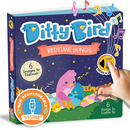 Ditty Bird Musical Books for Toddlers | Bedtime So