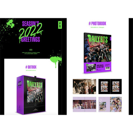 Bangtan BTS 2022 Season's Greetings from Weverse [Incl. BTS Transparent Photocard] (PhotoBook ver.)