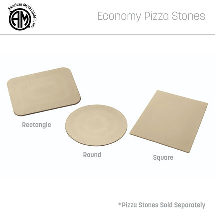 Piedra para hornear pizza, redonda de 33 cm, apta para lavavajillas, de cerámica