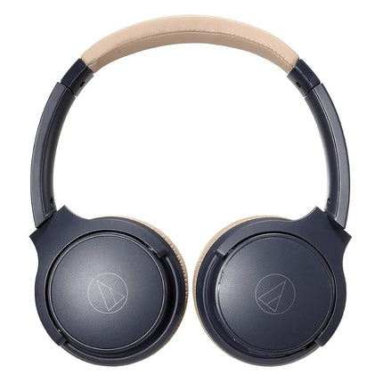 Audio-Technica ATH-S220BTNBG Wireless Headphones - Navy/Beige