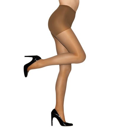 Hanes Women’s Alive Full Support Control Top Pantyhose, Barely There, E