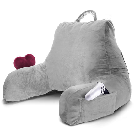 Nestl Reading Pillow for Bed, Back Pillow for Sitt