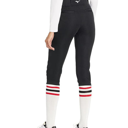 Mizuno Women's Prospect Softball Pant, Black, Small