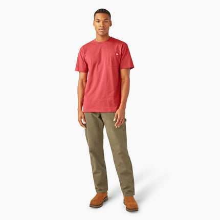 Dickies Mens Heavyweight Crew Neck, Red Ochre, 3X-Large