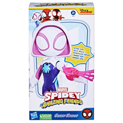 SPIDEY AND HIS AMAZING FRIENDS Marvel Supersized Ghost-Spider Action Figure
