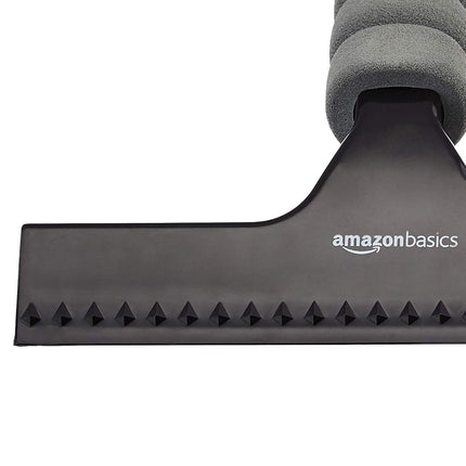 Amazon Basics Window Squeegee with Handle for Glass, Mirrors, Car Windows, Black